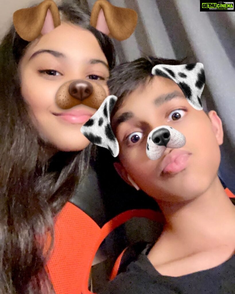 Kamya Punjabi Instagram - Happy almost birthday to my dramatic daughter & smarty son (birthday month Oct) #aaraishan #almost15 #almost14 #librababy #birthdaymonth
