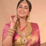 Kanmani Manoharan Instagram - #kanmanimanoharan✨ Makeover @priya_dharshini_makeupartist Jewellery @new_ideas_fashions Outfit @asiyans Photography @ganesh_toasty #kanmanimanoharan✨ #model #actress #photoshoot #bridal #shoot #makeover #outfit #traditional #saree #pattusaree #song #vibes #positivity #geetingstronger