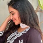 Kanmani Manoharan Instagram - #kanmanimanoharan✨ Beautiful outfit @sarees_wholesale_collection