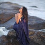 Kanmani Manoharan Instagram - #kanmanimanoharan✨ #never ending beach love ❣️ Beautiful shots @dhanush__photography