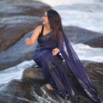 Kanmani Manoharan Instagram - #kanmanimanoharan✨ #never ending beach love ❣️ Beautiful shots @dhanush__photography