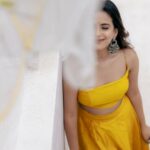Kanmani Manoharan Instagram - #kanmanimanoharan✨ Styled by @indu_ig Photography @crearebyps @parvathamsuhasphotography MUAH @abhirami_mua Outfit @vkfashion2018
