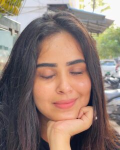 Kanmani Manoharan Instagram - #kanmanimanoharan✨ #happyface