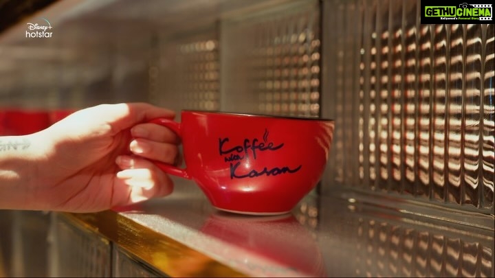 Karan Johar Instagram - For the first time ever, get a glimpse of the world of Koffee With Karan before we start brewing!π #HotstarSpecials #KoffeeWithKaran Season 8 - streams from 26th October onwards only on Disney+ Hotstar! #KWKS8OnHotstar @disneyplushotstar @apoorva1972 @jahnviobhan @dharmaticent