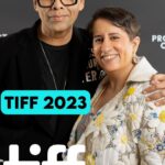 Karan Johar Instagram - @guneetmonga and @karanjohar talk all things #KILL at the movie’s first ever official panel, the day after its world premiere! Watch the full conversation on YouTube, at the link in my bio ❣️ Side note- When @archanamisrajain from @_productofculture_ called and asked me to step in and host this panel, I had no clue it would bring with it the start of a whole new relationship. Thank you Archana for the faith, I am giddy with joy I got to meet you and @monikasabbas at TIFF ❣️ TIFF Toronto International Film Festival