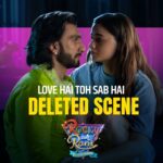 Karan Johar Instagram - Bas love hai toh sab hai…💜💜💜💜 #RockyAurRaniKiiPremKahaani #RRKPK @aapkadharam #JayaBachchan @azmishabana18 @ranveersingh @aliaabhatt @apoorva1972 @ajit_andhare @_ishita_moitra_ @shashankkhaitan @gogoroy @somenmishra @dharmamovies @viacom18studios @saregama_official