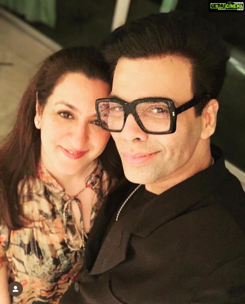 Karan Johar Instagram - To the most selfless, sensitive and strong person I have had the privilege of calling family …. To the kindest ,most caring and always positive person i have loved and adored for over 3 decades… to my fathers favourite girl… and the london bua to my bachas…. To Reema….. I wish the best decade ever…. You deserve all the love because you are so full of it in your heart….. love you my darling and May the universe bless you with only goodness around you ….. we celebrate sooon! Happy 50!!! As my twins say “love you to the moon and back”…..❤️❤️❤️❤️❤️❤️❤️❤️❤️❤️❤️❤️🧡🧡🧡🧡🧡🧡🧡🧡🧡🧡 @reemasanger