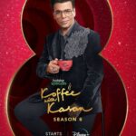 Karan Johar Instagram - And we're getting closer to the date! The couch is set - are you ready to spill some koffee?🤭 #HotstarSpecials #KoffeeWithKaran Season 8 - streams from 26th October onwards only on Disney+ Hotstar! #KWKS8OnHotstar @disneyplushotstar @apoorva1972 @jahnviobhan @dharmaticent