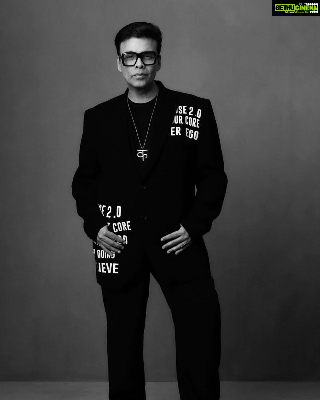 Karan Johar Instagram - For #TIFF for Our movie #KILL styled by @ekalakhani wearing @manishmalhotra05