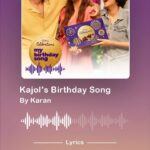 Karan Johar Instagram – Happy birthday to my dear @kajol !! Thank you @cadburycelebrations_in for helping me gift her a personalized song that captures our bond so well. 

Guys, you can also make your loved ones’ birthdays special by creating songs for them. Tap the link in their bio! 

_________________________________

#MyBirthdaySong #BirthdaySong #Birthdays #Birthday #HappyBirthday #BirthdayGift #CadburyCelebrations #KuchAcchaHoJayeKuchMeethaHoJaaye #Occasions #paidpartnership #ad