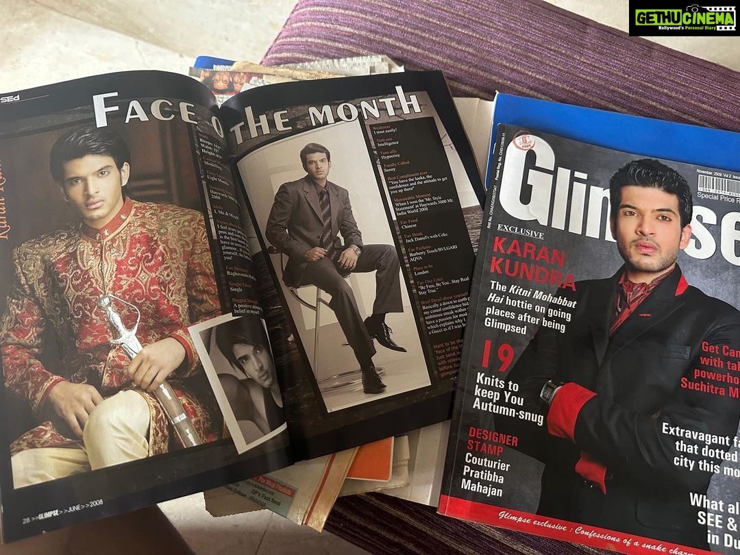 Karan Kundrra Instagram - from the first time you showed up on a newspaper to actually getting an acting job thanks to @ektarkapoor ma’am for checking her Facebook DM on that fateful day back in 2008 haha. You didn’t know what you were doing or where you were headed.. there’s so much doubt, so much risk, so much embarrassment when you fail.. and yet you chose to keep going.. from laughing stock to reigning your domain.. you did it just by not giving up… #ThankYouForComingKaranKundrra #IHaveComeALongWay I nominate my biggest inspiration @anilskapoor sir to share his story and inspire many more like me