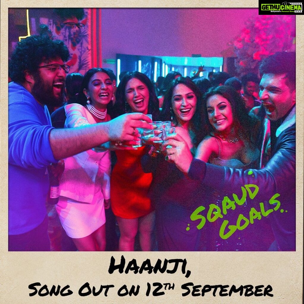 Karan Kundrra Instagram - Get ready to groove and move! The party anthem of the year drops tomorrow #Haanji #Haanji Drops on September 12th, 2023! #ThankYouForComing #ComebackOfTheChickFlick #DontForgetToCome