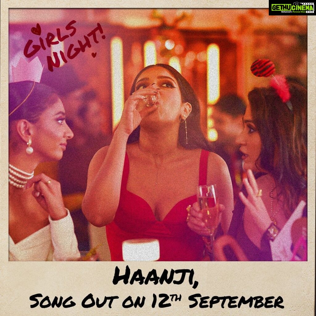 Karan Kundrra Instagram - Get ready to groove and move! The party anthem of the year drops tomorrow #Haanji #Haanji Drops on September 12th, 2023! #ThankYouForComing #ComebackOfTheChickFlick #DontForgetToCome