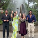 Karanvir Bohra Instagram - Who got the right steps let us know-if you take my name you are honest 😂😂 #viral #nepali #nepalisong #trending #trendingreels #trendingsongs #trendingnow #viral #anitahassanandani #tinadatta #karanvirbohra #jaybhanushali #surshiv Umargam, Gujarat, India