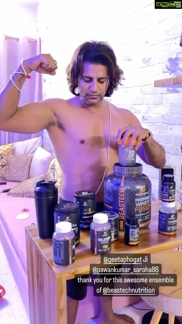 Karanvir Bohra Instagram - Thank you so much @karanvirbohra ji 💪🏽🔥🙏🏽