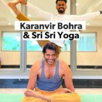 Karanvir Bohra Instagram - When our mind is flooded with the stress, anxiety and relationship problem, it pulls your energy down and make you very dull. By doing Pranayama, Asana and meditation we can uplift our energy and then things start falling into the right places. Yoga is a way of life💫 #mentalhealth #yoga #celebrity #stress #yogateacher #mindfulness #wellness #yogapractice#SriSriYoga