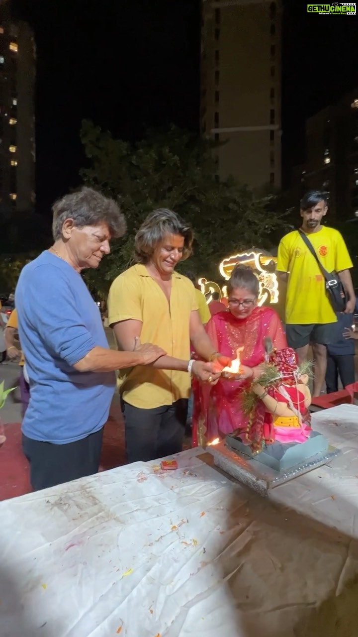 Karanvir Bohra Instagram - I will miss #bappa #comebacksoon #purshavarshi_laukar_yaaa❤️