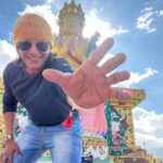 Karanvir Bohra Instagram - Thank you @wangchukstany and your entire team of @wisdomhimalayanvoyages for creating such Beautiful memories in #nubravalley @deserthimalayaresort Visited #maitribudha statue… a marvel to be seen in the middle of the mountains. Went crazy on the ATV’s @deserthimalaya_adventurepark Did longest #zipline on an altitude 17000 feet above sealevel what a crazy adventure #ladakh @utladakhtourism #unforgetablenubra #nubravalley Nubra Valley, Leh Ladakh