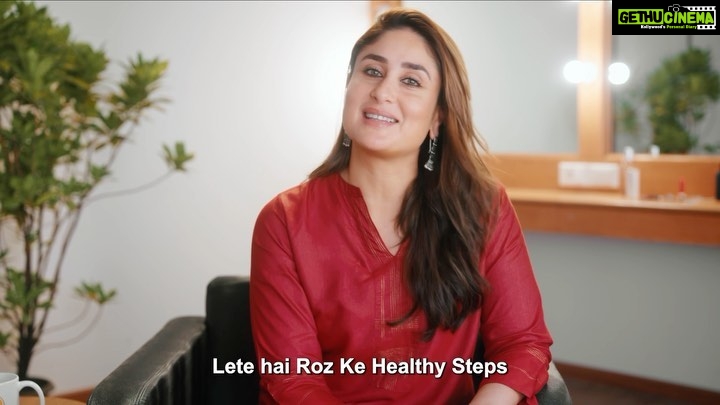 Kareena Kapoor Instagram - Balancing life’s roles, one healthy step at a time. Being in good health has allowed me to take on many roles in my life…A mom, an actor, a daughter and a wife. So, even with my busy routine, health always comes first. And I take roz ke healthy steps. Toh choice aapki hai - adaatein badlo ya fir zindagi reels pe bitao! @saffola.foodie #Ad #RozKaHealthyStep #SaffolaTOI40Under40