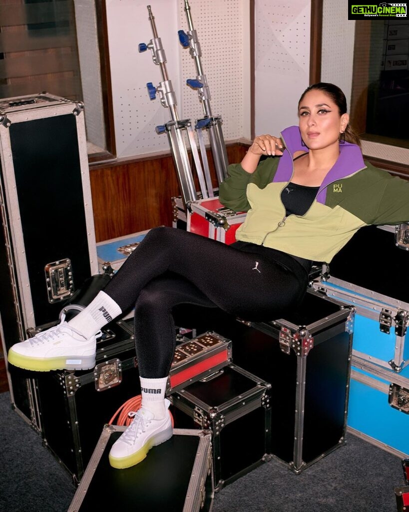 Kareena Kapoor Instagram - All geared 🆙 with @pumaindia Click the link in bio to check out my favourite styles of the season or visit PUMA.com, App & Stores. #PUMAxKKK #Ad