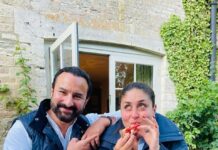 Kareena Kapoor Instagram - This is US❤️🥰💥 You,Me and Pizza…❤️Forever Kinda Love… Happy Anniversary husband…😍♾️