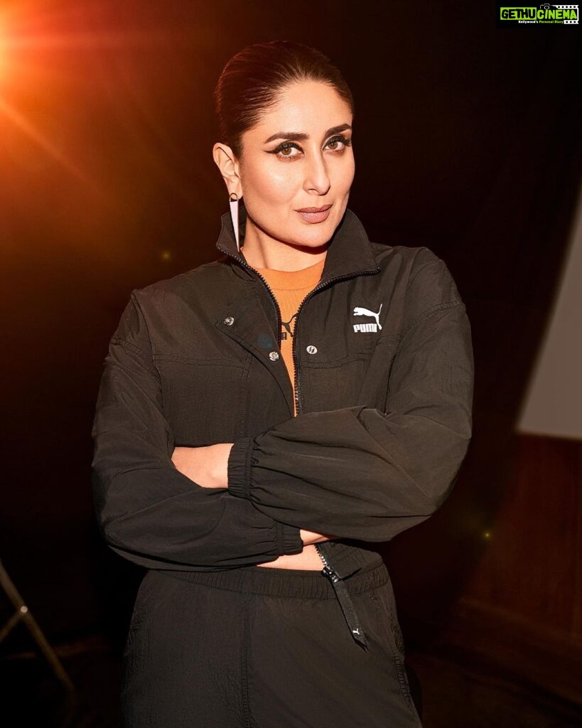 Kareena Kapoor Instagram - Steppin’ into the spotlight like 🔦👟 @pumaindia Click the link in bio to check out my favourite styles or visit PUMA.com, App & Stores. #PUMAxKKK #Ad