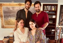 Kareena Kapoor Instagram - Family Ties❤️ @saraalikhan95 @sakpataudi @______iak______ @sabapataudi