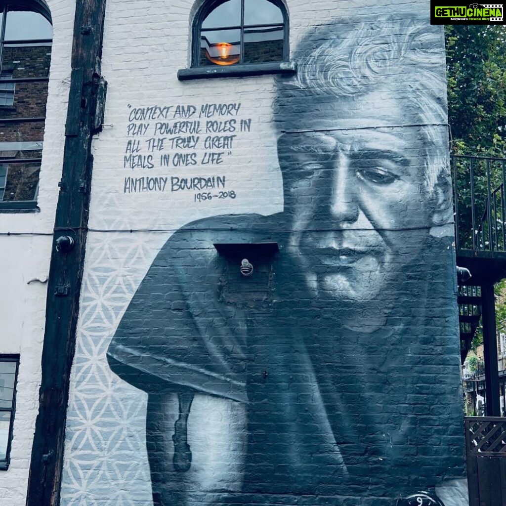 Karishma Kotak Instagram - It seems that the more places I see and experience, the bigger I realize the world to be. The more I become aware of, the more I realize how relatively little I know of it, how many places I have still to go, how much more there is to learn." #anthonybourdain Southbank London