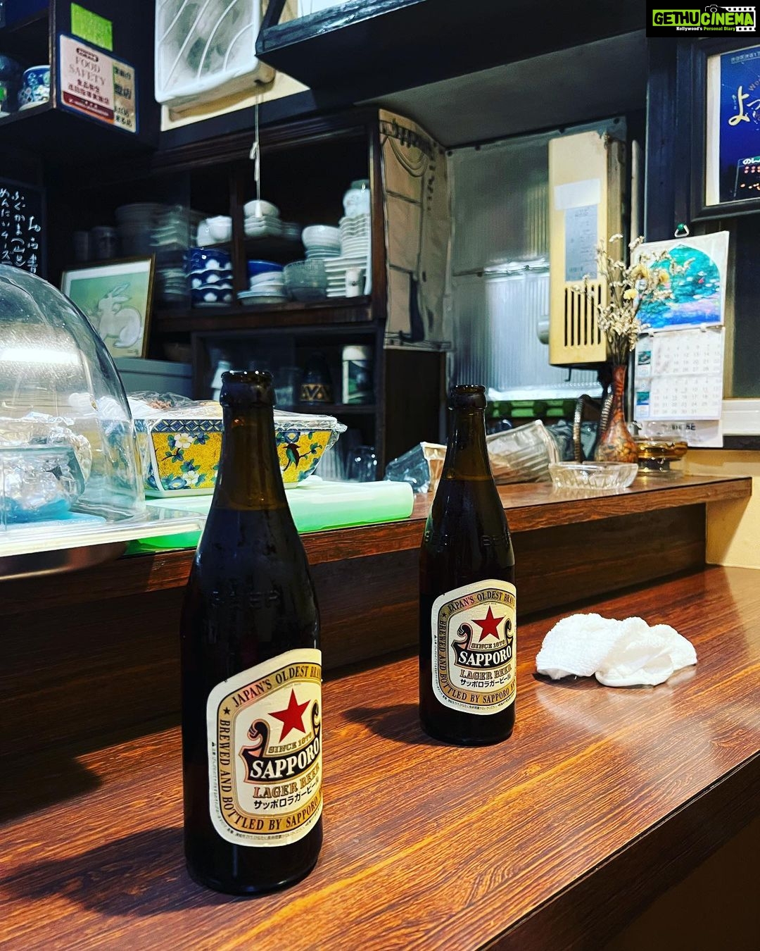 Karishma Sharma Instagram - Indeed, exploring the smaller cafes and bars in Japanese culture can be a heartwarming and enriching experience. The cozy and intimate atmosphere of these establishments allows for meaningful connections and a sense of community. It's fascinating how such places can bring people together and create lasting memories. Mama's dedication and resilience are truly admirable. Age is just a number, and Mama's ability to connect with others and create a welcoming environment demonstrates the timeless beauty of human connection. It's inspiring to see individuals like Mama who continue to pursue their passions and positively impact the lives of those around them. Tokyo Japan