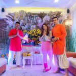 Karishma Sharma Instagram – Ganesh Chaturthi, a time for modaks, music, and merriment! 🥮🎶 #GaneshChaturthi2023 #celebrationtime

Outfit by @pallavijaipur