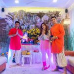 Karishma Sharma Instagram - Ganesh Chaturthi, a time for modaks, music, and merriment! 🥮🎶 #GaneshChaturthi2023 #celebrationtime Outfit by @pallavijaipur