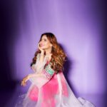 Karishma Sharma Instagram - Happy Ganesh Chaturthi to you and your loved ones. Keep your pets safe and sound❤️🙏 Outfit @pallavijaipur 📷 @akshayphotoartist Hair @arifayadav_make_you_gorgeous 💄 @makeupbykhushikhivishra