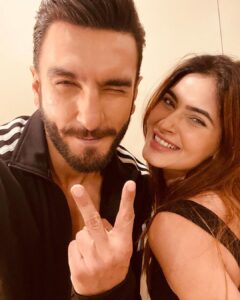 Karishma Sharma Instagram - Shooting with @ranveersingh 🔥 Gonna be a blast 🤩 Stay tuned for something cool 😁