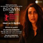Karisma Kapoor Instagram - Brown is in Berlin 🤎🤎🤎 #BROWN @zeestudiosofficial @abhinayrameshdeo @ashima.avasthi @shariq_patel #teambrown #berlinale #berlinale2023 #seriesmarketselects