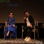 Karisma Kapoor Instagram - When Zubeidaa reunited with Victor 💙 for a very special evening. #ShyamBenegalRetrospective at @g5afoundation #ShyamBenegal @bajpayee.manoj @khalidmohamed9487 @piabenegal9999 @nikkhiladvani @anuradha.parikh #AseemChhabra