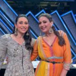 Karisma Kapoor Instagram - Had to remake this one… Reminiscing the g(old) time!♥️♥️ Missed you @tabutiful @neelamkotharisoni ♥️
