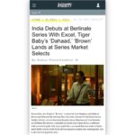Karisma Kapoor Instagram - Brown goes to Berlin! 🤎 Thrilled to know that Brown has been chosen as one of the 16 titles across five continents to screen at the Berlinale Series Market! Congratulations Team #BROWN @zeestudiosofficial @abhinayrameshdeo @ashima.avasthi @shariq_patel #teambrown #berlinale #berlinale2023 #seriesmarketselects