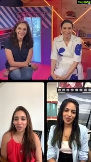 Karisma Kapoor Instagram - A must watch for all parents! 🙋🏻‍♀️ Had a great discussion on teen safety and well-being on Instagram with @natashajog @kidsstoppress @sharkshe_ @mansi.zaveri at the meta india office. Was wonderful partnering with @metaindia on #OnIGYouDecide