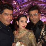 Karisma Kapoor Instagram - Always fun with the boys ✨ Happy 50th birthday Kjo 🎂🥂 (will be missing tonight 😟) #memories #happybirthday @karanjohar @manishmalhotra05