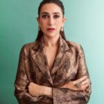 Karisma Kapoor Instagram - Channeling my inner tigress 🐅 in @rawmango Styled by - @stylebyami Jewellery - @karishma.joolry HmU - @kritikagill Pics - @kadamajay Managed by - @nasrindsouza #MahaGaurav2022 @zeemarathiofficial @zeetv