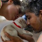 Karthik Kumar Instagram - DM @amruthasrini for adopting these magic bundles 🎈❤️ #Chennai #adoptdontshop #puppylove