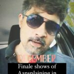 Karthik Kumar Instagram - December #Chennai #Bengaluru #Mumbai Tickets www.karthikkumar.live & in bio.