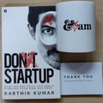 Karthik Kumar Instagram - A book that came from my entrepreneurial journey. The journey that was Evam. Available on Amazon and sold over 6000 copies ❤️. #evam20