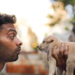 Karthik Kumar Instagram - DM @amruthasrini for adopting these magic bundles 🎈❤️ #Chennai #adoptdontshop #puppylove