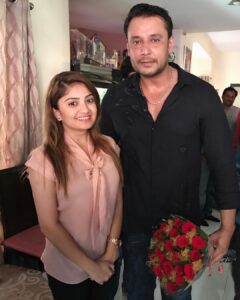 Karunya Ram Instagram - Happiest bday to my all time favourite @darshanthoogudeepashrinivas sir 🎉💐🤗🎂⭐️🌟💫✨more n more happiness & sucess to u sir 🤗lots of L&H 🥰
:
:
#karunyaram #darshanthoogudeepasrinivas #dboss #darshan #darshansir #happybirthday