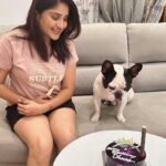 Karunya Ram Instagram – Happiest B’day to u DHEERA Magu 🎂💜💙💗❤️🐶🧿🍭🎉💐u turned 2 today loads of memories together wish u good health 🤗
:
:
#petstagram #bestpet #cutedogs #celebritydog #frenchbulldog #dheera #frenchbulldog #naughtylittleboy #canineclubofcubbonpark #cannineclubofbangalore Bangalore, India