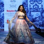 Karunya Ram Instagram – Wow had a sucessfull show at the  @timesfashionweek walked for this amazing designer @rajdeep.ranawat.official 🤗 and I just loved it 💗Thnk u @bangalore_times for tis beautiful show lots n lots of love ❤️🥰😍🤗⭐️ 
:
:
: Four Seasons Hotel Bengaluru at Embassy One