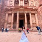 Karunya Ram Instagram – Woooo finally β
got to visit one of wonders of the world in my list (Jordan Petra )β€οΈβπΌπ€
:
:
:
#karunyaram #milkybeautykarunyaram #jordan #petra #wondersoftheworld #travel #vacation Petra, Jordan