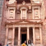 Karunya Ram Instagram – Woooo finally β
got to visit one of wonders of the world in my list (Jordan Petra )β€οΈβπΌπ€
:
:
:
#karunyaram #milkybeautykarunyaram #jordan #petra #wondersoftheworld #travel #vacation Petra, Jordan