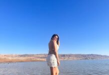 Karunya Ram Instagram - Dead sea vibes ✨🧿🌊 : : PC : @makeoverbysamridhi_ram 🍑 #karunyaram #milkybeautykarunyaram #actress #vacation #holiday #jordan #memories #deadsea #deadseajordan #travel #photography #beautiful #hot #nice #jordan Dead Sea (Jordan) - The Lowest Point On Earth